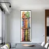 (Big Size) Stack Of Books With Flowers - 11CT Stamped Cross Stitch 30*80cm/11.81*31.5in
