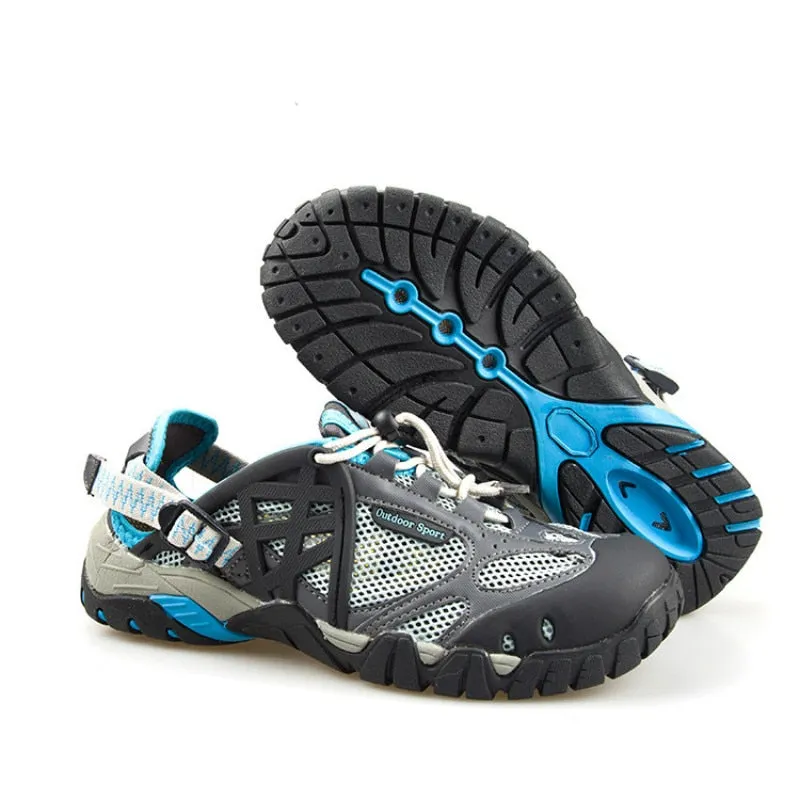 water shoes  Sneakers Summer Quick-Dry River Shoes Men's Amphibious Wading Shoes Outdoor Hiking Breathable Couple's River Shoes Size 35-47