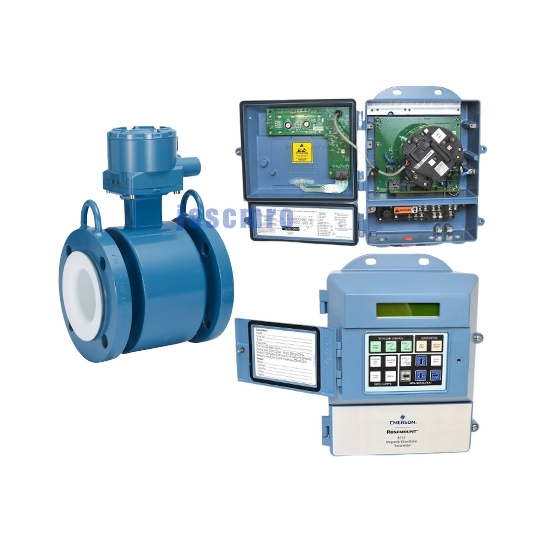 rosemount,Rosemount 8712E Transmitter and 8705005 Sensor|Rosemount 8705 Flanged Magnetic Flow Meter