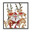 Santa Claus-14CT Stamped Cross Stitch Kit(28*26cm)