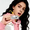 Thumb Camera with Long Battery Life Mini Camera Keychain Bag Charms with 1.47In IPS Screen 1440p 2K for Beginners Teens and Adults