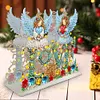 Acrylic Double Sided Christmas 5D DIY Diamond Art Paper Towel Storage Rack Napkin Holder Kit