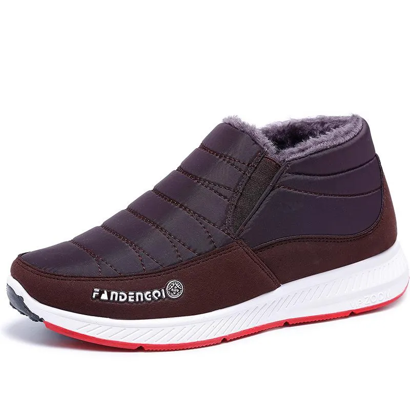 Cotton Daily Flat Heel Split Joint Sneakers
