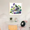 Bird Teacup-14CT Counted Cross Stitch Kit(40x40cm)