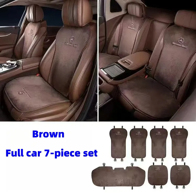 Car embroidered logo goose down cushion
