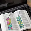 (US Local)3Pcs Special Shaped Mandala 5D DIY Diamond Painting Book Mark for Home Office
