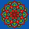 Diamond Painting-DIY Full Round Drill Mandala(40*40CM)