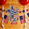 250th Anniversary of Independence DIY Acrylic Diamond Painting Hanging Kit Special Shape Crystal Rhinestone Art Pendants Single Side Drill for Adults Gift Home Wall Or Window Decor