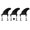 3x Soft Surf Fin for Surfboard Softboard Stand Up Paddle Board Accessories
