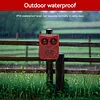 Solar Outdoor Motion Sensor Alarm Dog Barking&Gunshot Sound Loud Noise Maker