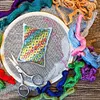 Cross Stitch Embroidery Needle Insert Bag DIY Sewing Knit Thread Pin Pouch Kit
