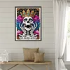 Diamond Painting -5D Full Round Drill Crown Skull(40x50cm)