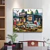 House And Car By The Lake-Paint by Numbers Acrylic Painting 50*40cm(HOT)