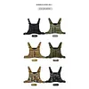 Sports Chest Bag Adjustable Shoulder Strap Front Running Vest Bag for Men Women