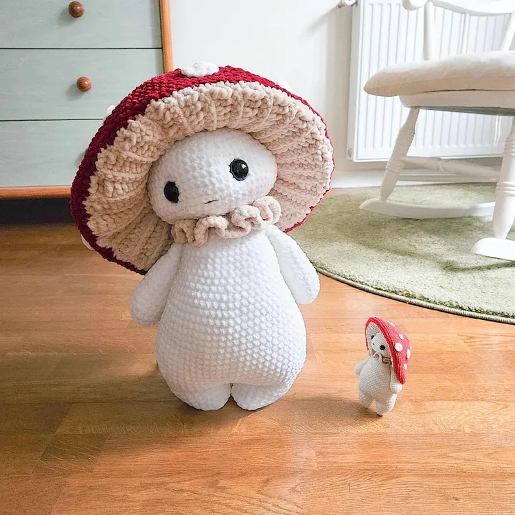Mushroom Guy and Octopus Crochet Pattern  &mdash;【Digital Pattern】