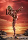 L Size POP UP PARADE Series Female Titan Ver. Annie Leonhart - Attack On Titan Official Statue - Good Smile Company
