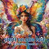 4 Pcs Butterfly Fairy Coloring Book Set Mindfulness Art Books for Adults 
