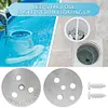 Pool Skimmer Zinc Anode Weight Plate Anti-Electrolysis Weight Zinc Anode Plate