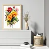 (Multi-Style) Flowers-11CT Stamped Cross Stitch 30*40cm/11.81*15.75in