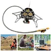 Camping Gas Stove Windproof Gas Burner Folding Furnace For Cooking Hiking Picnic