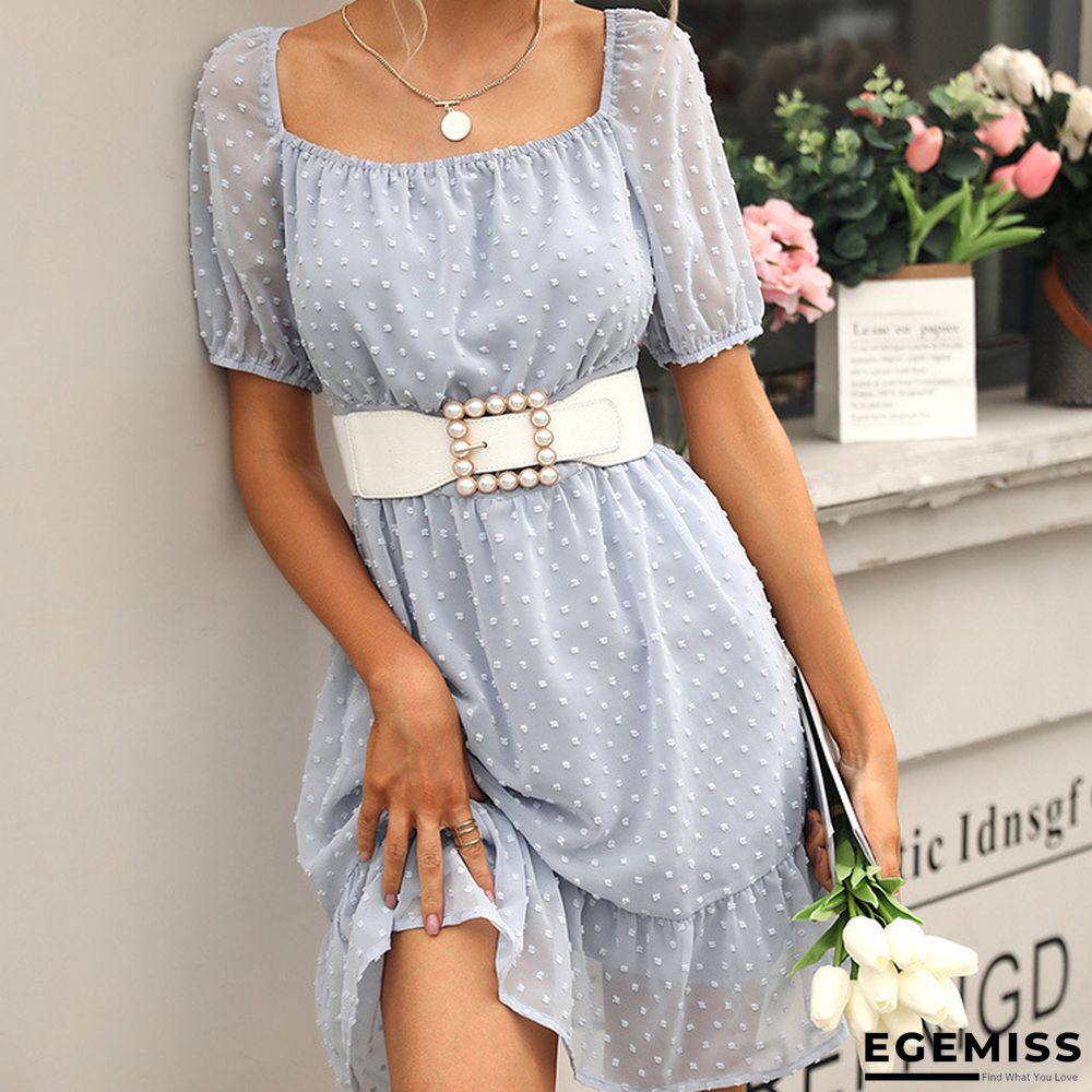 Chiffon Fashion Polka Dot Dress | EGEMISS