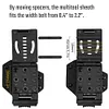 TX1 Multi-Function Combination Tool Pliers Quick-Pull K Sheath EDC Multi-Function Tool Sheath Fixed Holster, Adjustable Sheath, With Belt Rear Clip