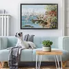 >SALE<Full Embroidery Cotton Thread 14CT Counted Mariner Harbor Cross Stitch75x52cm