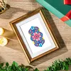 12pcs Flowers-1 5D DIY Square Drill Diamond Painting Kits for Adults Beginners Home Decor Diamonds Paintings Gem Art 5.91x7.09in