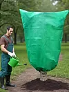 Plant Covers with Drawstring Winter Frost Cloth Bags Wraps for Outdoor Garden