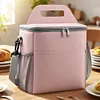 Insulated Lunch Bag Large Capacity Hand-Held Cooler Box Waterproof Picnic Bag