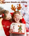 Christmas Travels Music Box DIY Handmade Music Box Assembly Building Blocks