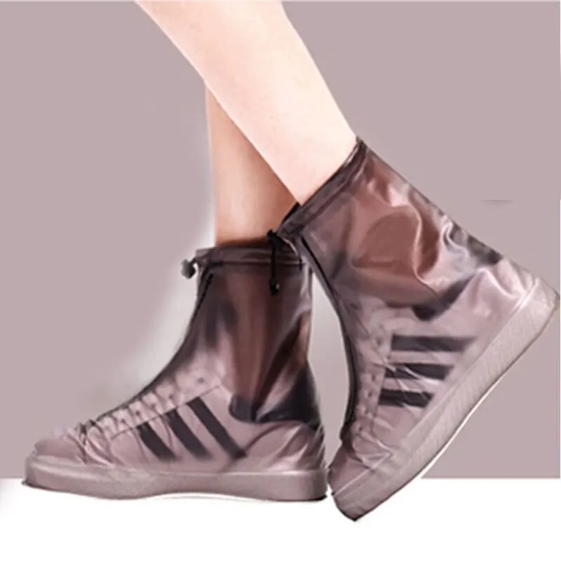 2020 Hot Sale Non-Slip Wear Thick Waterproof Overshoe Snow Antifouling Rain Snow Men Rain Shoes Strap Waterproof Boots Set