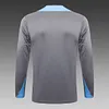 2024/2025 Tottenham Half-Pull Training Suit Grey Football Shirt 1:1 Thai Quality