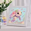 >SALE<5D DIY Full Round Drill Diamond Painting Sea Turtles Home Decor Art Craft15x15cm
