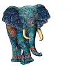 Adults' High-Difficulty Stress-Relieving 3D Wooden Puzzles, Unique Animal-Shaped Wooden Puzzles For Friends And Family (98-179 pieces)