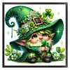 Clover Gnome - 11CT Stamped Cross Stitch - 45*45cm