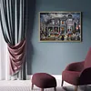 Halloween Haunted House-Full Round Diamond Painting 50*40cm