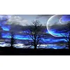 Blue View- Round/Square AB Drills Diamond Painting(40*65cm)