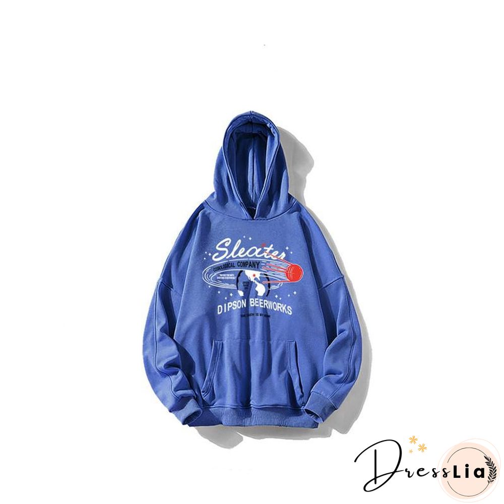 Harajuku Letter Print Hoodies Sweatshirt Spring Autumn Vintage Clothes for Women Korean Style Loose Streetwear Female Pullover