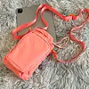 Crossbody Water Bottle Bag Adjustable Strap with Front Pocket for Hiking Camping