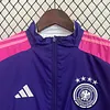2024 Germany Reversible Windbreaker Blue-White Soccer Jersey 1:1 Thai Quality