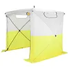 [US Local Warehouse] Pop Up Work Tent Waterproof Shade Canopy Tent 70.86x70.86x78.74in UV Resistant Emergency Shelter with Carrying Bag for Construction Site Outdoor Workshop Warehouse