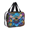 DIY Diamond Art Rhinestone Makeup Bag Crystal Transparent PVC Storage Pack Kit