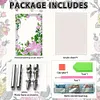 Special Shape Butterfly Flowers Table Top Diamond Painting Frame Kits for Adults