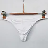 Men's Thong Underwear Sexy Men's Underwear Ice Silk Fabric Bikini G-String Thongs