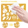 (US Local)35 Pieces Drawing Stencils Tool Set Drawing Templates for Drawing and Painting 