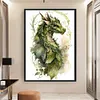 (Big Size)Dragon - 11CT Stamped Cross Stitch - 50*70cm