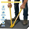 [US Local Warehouse] 2-in-1 Standing Seam Roof Hand Seamer Color Steel Tile Manual Bite Plier 90 &180 Double Fold Mechanical Lock Jaw Width 6 Inches Designed for Roofers