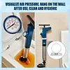 Air Plunger for Toilet, Stainless Steel Air Plunger Drain Clog Remover Tools High Pressure Air Drain Blaster Kit Heavy Duty Toilet Unclogger Plungers for Bathroom Kitchen Floor Drain Sink Clogged Pipe