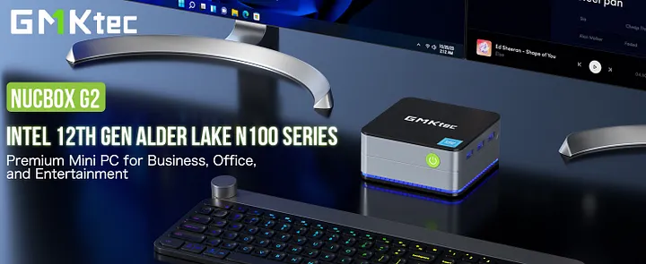 Intel 12th Alder Lake N100 Mini PC--NucBox G2